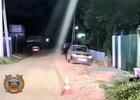 Место ДТП. Фото пресс-службы Госавтоинспекции Иркутской области