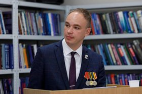 Выпускник программы «Герои Приангарья». Фото пресс-службы правительства Иркутской области