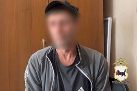 Задержанный мужчина. Скриншот видео пресс-службы ГУ МВД России по Иркутской области
