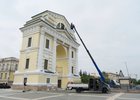 Обновление Московских ворот. Фото пресс-службы администрации Иркутска