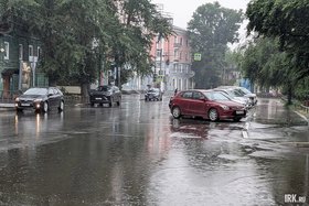 Дождь в Иркутске. Фото IRK.ru