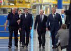 Владимир Путин на Иркутском авиазаводе. Фото пресс-службы правительства Иркутской области
