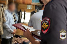 Проверка. Скриншот видео пресс-службы ГУ МВД России по Иркутской области