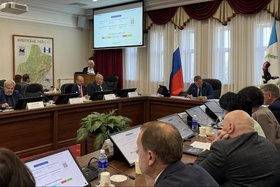 Заседание. Фото пресс-службы правительства Иркутской области