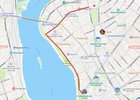 Ограничения проезда. Скриншот с сайта Яндекс.Карты