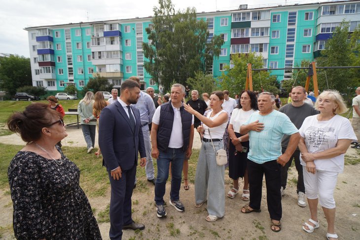 Рабочая поездка в Усолье-Сибирское. Фото пресс-службы правительства Иркутской области