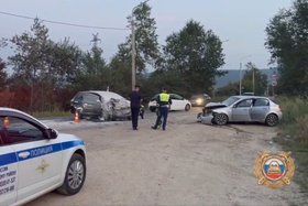 ДТП. Скриншот видео Госавтоинспекции региона