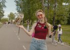 Девушка с совой. Фото Алексея Литвинцева, IRK.ru