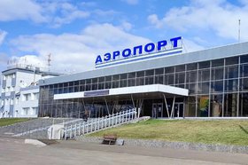 Аэропорт Братска. Фото транспортной полиции Прибайкалья