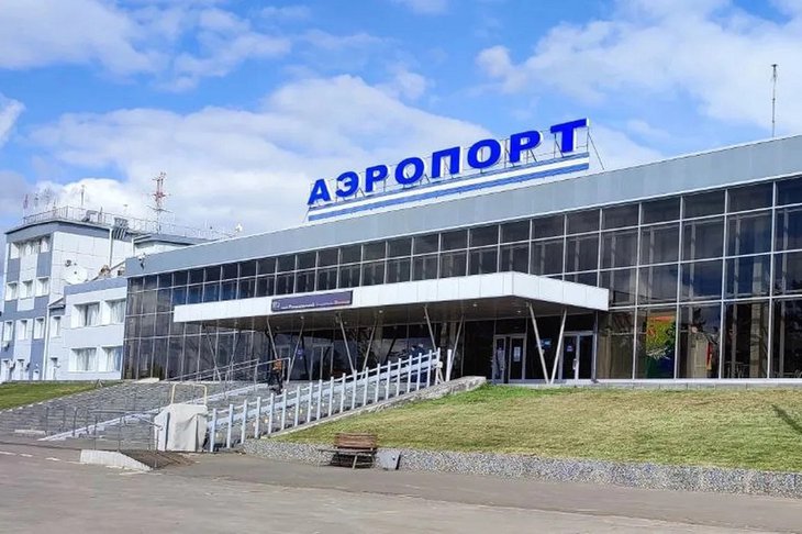 Аэропорт Братска. Фото транспортной полиции Прибайкалья
