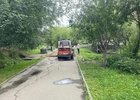Ремонт тропинок. Фото пресс-службы администрации Иркутска