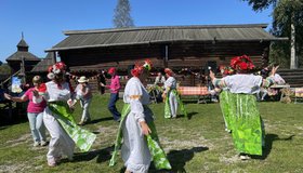 Фольклорный народный праздник «Три Спаса» в Тальцах