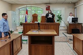 Вынесение приговора. Фото объединенной пресс-службы судов общей юрисдикции Иркутской области