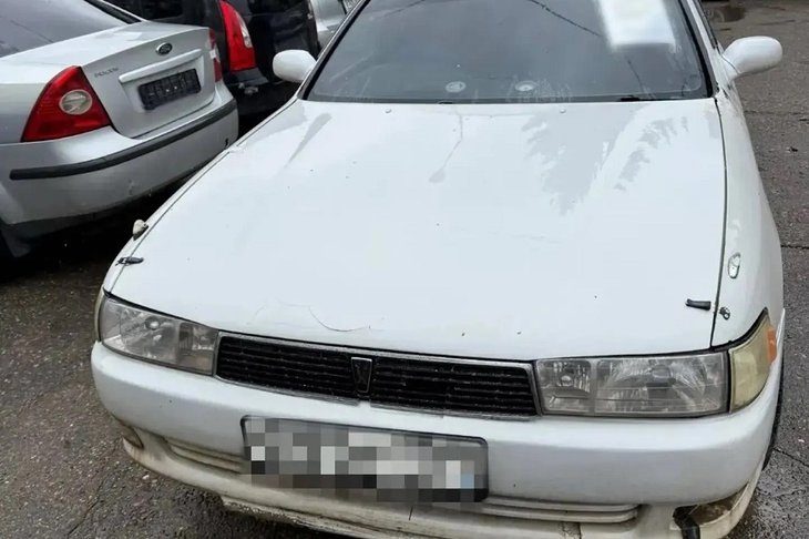 Конфискованный автомобиль. Фото Госавтоинспекции Иркутской области