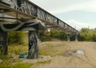 Мост через Ушаковку. Скриншот видео IRK.ru
