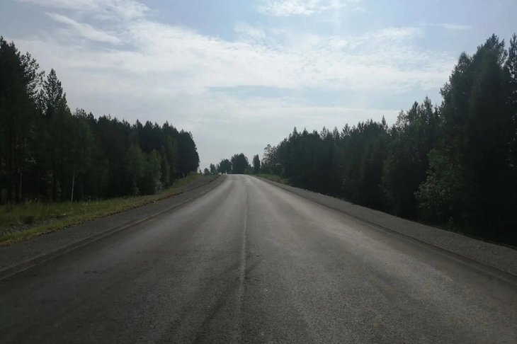 Дорога. Фото пресс-службы правительства Иркутской области