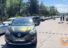Место ДТП. Скриншот видео Госавтоинспекции Иркутска