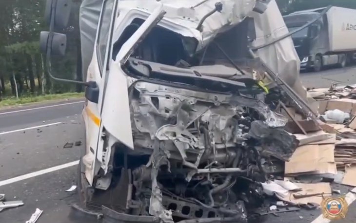 ДТП. Скриншот видео Госавтоинспекции региона