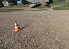 Место ДТП. Фото пресс-службы Госавтоинспекции Иркутской области