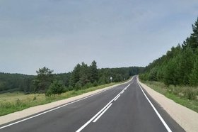 Дорога Залари — Жигалово. Фото из соцсетей АО «ДСИО»