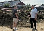 Работы в округе № 26. Фото пресс-службы думы Иркутска