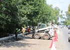Ремонт тротуара. Фото пресс-службы мэрии Иркутска