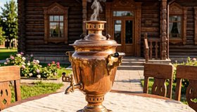 Литературно-музыкальный спектакль  «Когда поёт самовар»