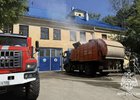 Мусоровоз. Фото ГУ МЧС России по Иркутской области