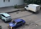Нарушение. Скриншот видео Госавтоинспекции Иркутска