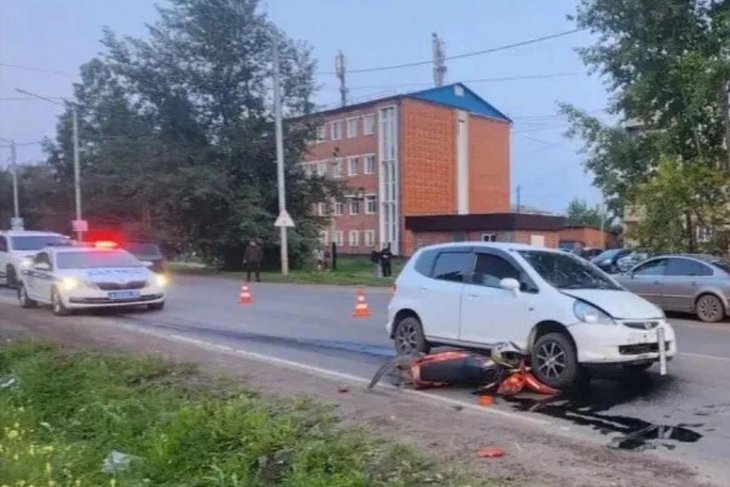 ДТП. Фото пресс-службы ГУ МВД по Иркутской области