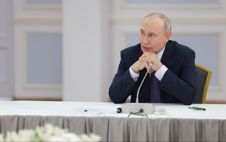 Владимир Путин. Фото с сайта Кремля