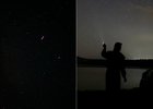 Метеорный поток Персеиды в Усть-Илимске. Фото Юлии Погодаевой из телеграм-канала «Иркутский астроном»
