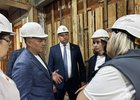 Рабочая поездка в Братск. Фото пресс-службы правительства Иркутской области