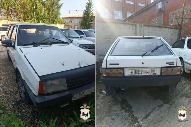 Конфискованный автомобиль. Фото пресс-службы ГУ МВД России по Иркутской области