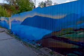 Панорама Байкала. Скриншот видео из соцсетей магазина OLAFA