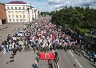 Крестный ход во время фестиваля «Сияние России». Фото пресс-службы администрации Иркутска