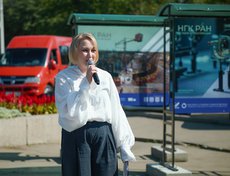 Анна Суркова, директор медиакомпании IRK.ru: «Три года назад мы встали на путь популяризации науки. Космос — основа сверхдержавы. Люди, которые сейчас работают в науке, не просто ищут образ будущего, они его строят своими руками».