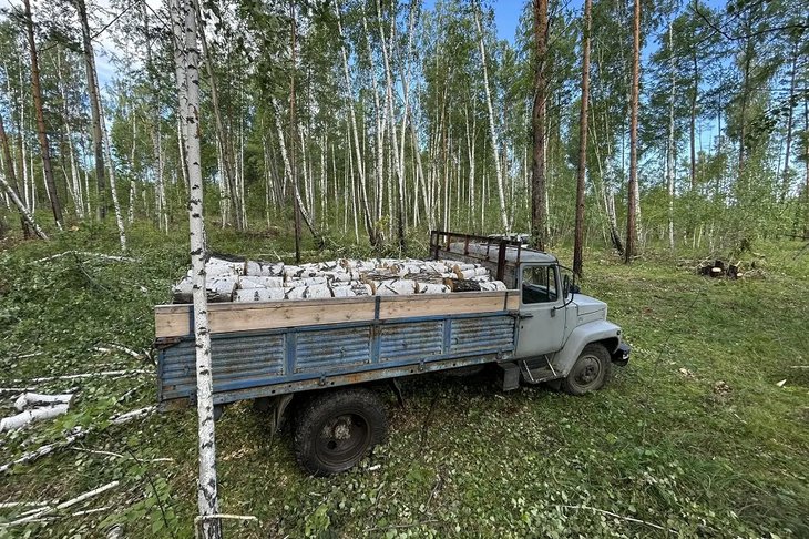 Грузовик. Фото пресс-службы ГУ МВД России по Иркутской области