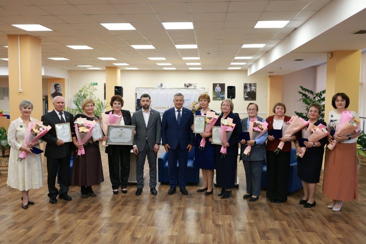 Встреча с педагогами. Фото пресс-службы правительства Иркутской области
