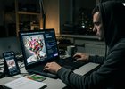 Мошенник. Изображение сгенерировано нейросетью Nano banana Pro