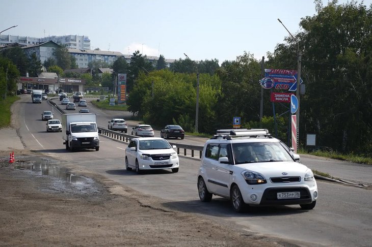 Дорога Иркутск — Шелехов. Фото пресс-службы правительства Иркутской области