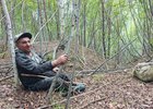 Грибник. Фото пресс-службы ГУ МВД по Иркутской области