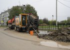 Строительство водовода. Фото пресс-службы  правительства Иркутской области