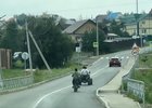 Мотоциклист. Скриншот видео пресс-службы Госавтоинспекции Иркутска и Иркутского округа