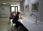 Читальный зал. Фото пресс-службы правительства Иркутской области