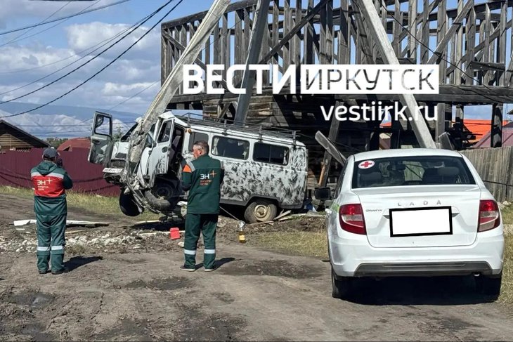 ДТП. Фото из канала «Вести-Иркутск» в «Макс»