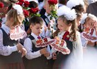Первоклассники. Фото Маргариты Романовой, IRK.ru