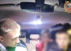 Нарушитель. Скриншот видео Госавтоинспекции региона