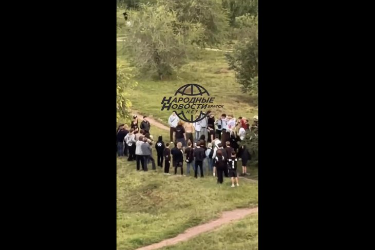 Скриншот видео из телеграм-канала «Народные новости»