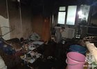 Последствия пожара. Фото пресс-службы ГУ МЧС по региону